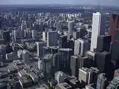 L'environnement de la tour.