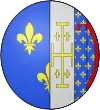 Armoiries de Marie d'Anjou, reine de France