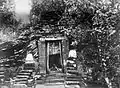 La tombe de la Putri Campa ("princesse du Champa") à Trowulan (photo prise en 1870-1900)