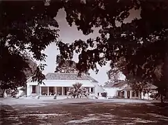 La demeure du resident de Banten (vers 1920).