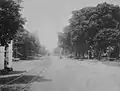 L'avenue principale de Meester Cornelis à la fin du XIXe siècle