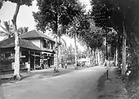 Rue de Garat en 1936