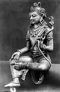 Statue de Manjushri. Java, IXe siècle.