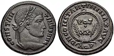 Follis de Constantin Ier