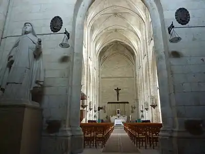 Abbatiale de Corbie, intérieur.