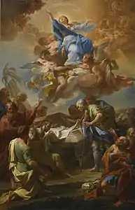 Assomption de la Vierge (1739)Esquisse pour la Rocca di PapaCollection privée