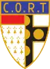 Logo du club qui reprend les armes de Roubaix sur sa gauche et de Toucoing sur sa droite