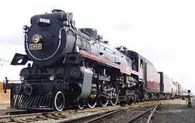 La Hudson 2816 du Canadian Pacific Railway en 2008.