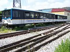 Ex-CJ Bt 706 aujourd'hui en service aux Chemins de fer de Provence.