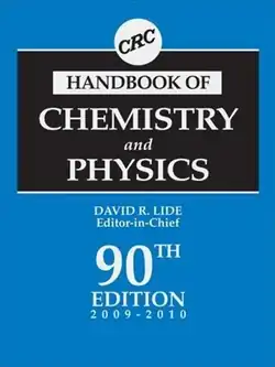 Image illustrative de l’article CRC Handbook of Chemistry and Physics