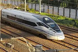 CRH380D à la gare de Beijing South