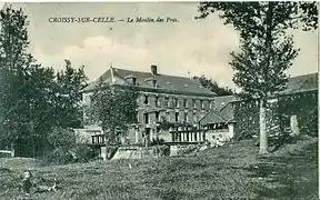 Le moulin des Prés, entre Fontaine-Bonneleau et Croissy-sur-Celle