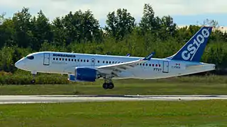 CS100 FTV-1 Décolle pour son premier vol.