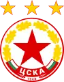 Logo du PFC CSKA Sofia, Bulgarie.