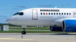 CS100 FTV-1 de retour de son vol.