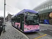 Un Irizar ie à la Gare en 2021.