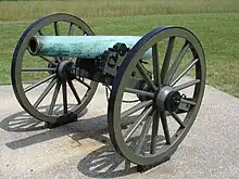 Canon obusier de 12 confédéré.