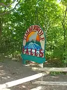 Enseigne de Timberwolf Falls à Canada's Wonderland