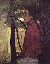 Portrait de jeune fille (La songeuse) (Leányarckép (Merengő)), 1903