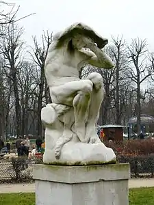 Caïn (1871), Paris, jardin du Ranelagh.