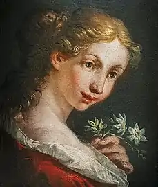 Jeune fille tenant des fleurs, Ca' Rezzonico