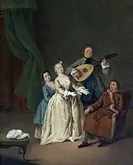 Le petit concert en famille 1752