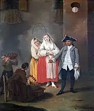 La vendeuse de fritolle 1755