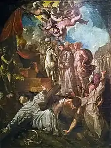 Martyr des franciscains à Nagasaki,  Ca' Rezzonico, Pinacoteca Egidio Martini