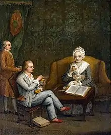 Portrait d'Adriana Giustunian et de son fils Girolamo Ascanio 1776-1779