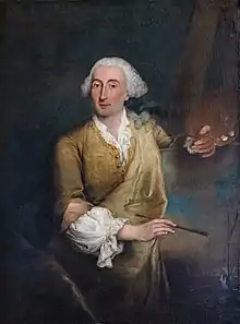 Portrait de Francesco Guardi par Pietro Longhi