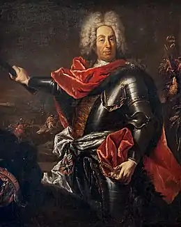 Portrait de Matthias von der Schulenburg par Antonio Guardi