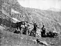 Cabane de berger au port de Saleich (Saleix), 17 juillet 1882 (Fonds Trutat).