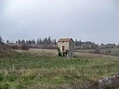 Un cabanon près de Vachères.