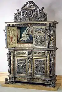 Cabinet (XVIe s, Metropolitan Museum, New York).