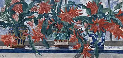 Cactus, Georgette Agutte, v. 1890-1920, musée de Grenoble.