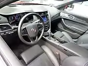 Cadillac CTS vue intérieure