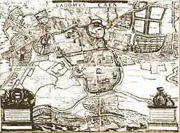Cadomus-Caen durant le Grand Siècle (1672).