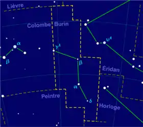 Image illustrative de l'article Burin (constellation)