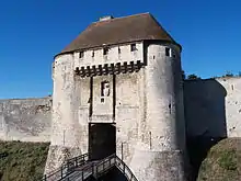 Château de Caen, porte des champs.