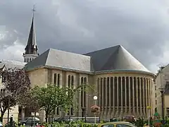 Chevet de la chapelle du Bon-Sauveur