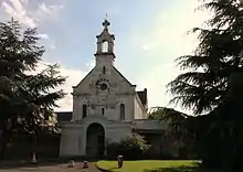 La chapelle de l’hôpital Clemenceau.