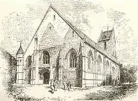 L'église au milieu du XIXe siècle