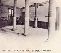 Intérieur du pensionnat