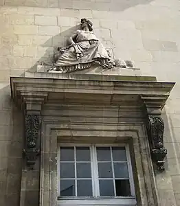 La Loi, ancien palais de justice de Caen.