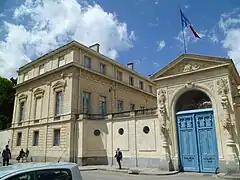 Hôtel de préfecture du Calvados, ancienne préfecture de Basse-Normandie et désormais uniquement préfecture du département du Calvados.