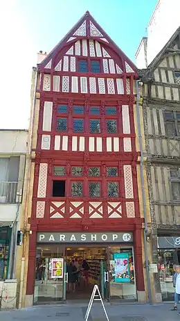 Immeuble du 54 rue Saint-Pierre à Caen
