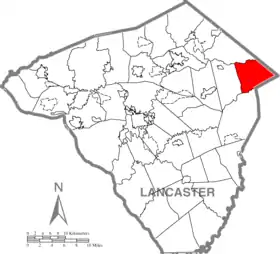 Localisation de Caernarvon Township