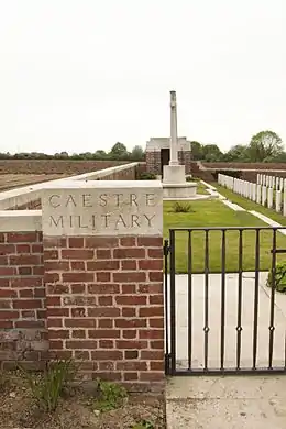 Le Caestre Military Cemetery.