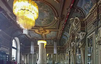 Le décor intérieur inscrit aux monuments historiques en 1975