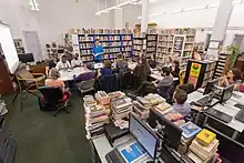 Atelier Wikipédia LGBTQ à la Bibliothèque À Livres Ouverts, Octobre 2017.